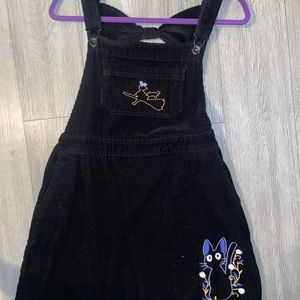 Kiki’s Delivery Service Black Corduroy Skirtall